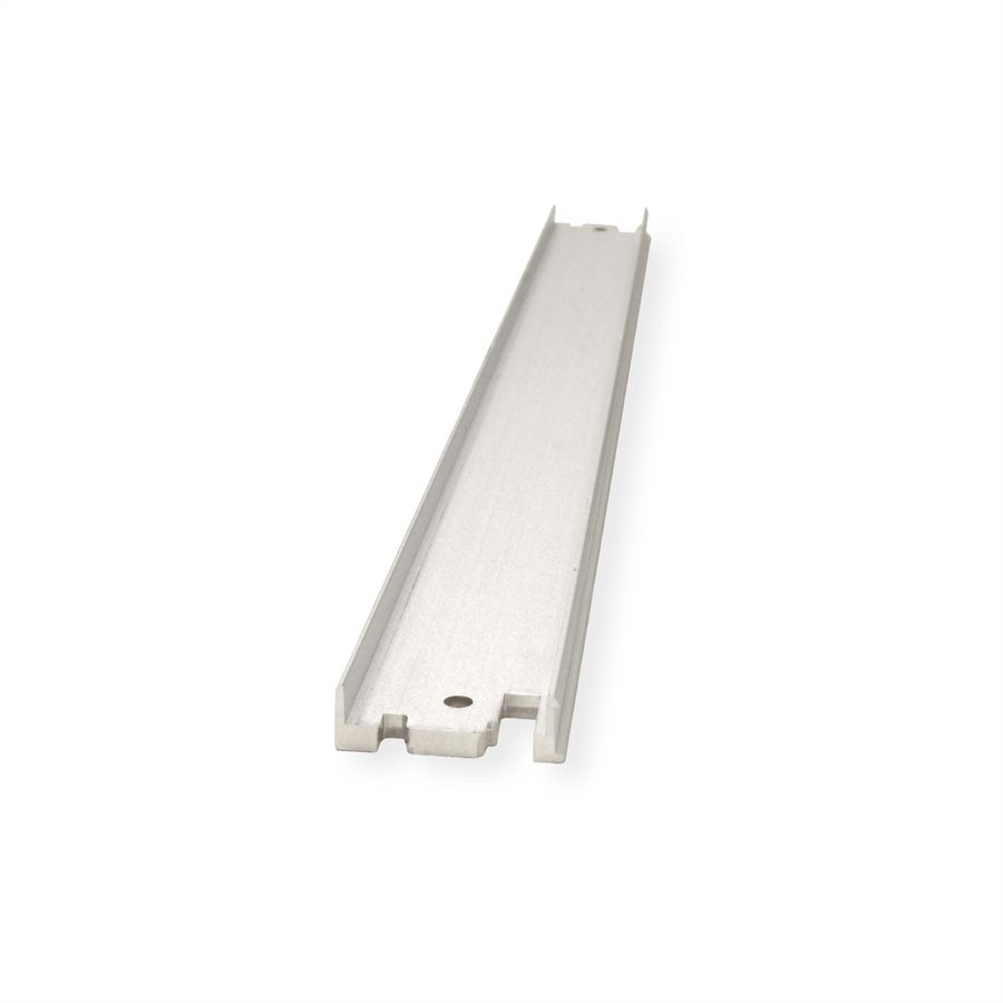 SCHROFF Plug-In Unit U-Profile Front Panel for IEL, IET, Type 2 Handle, 6 U, 4 HP, 2.5 mm, Al, Front Anodized, Rear Conductive