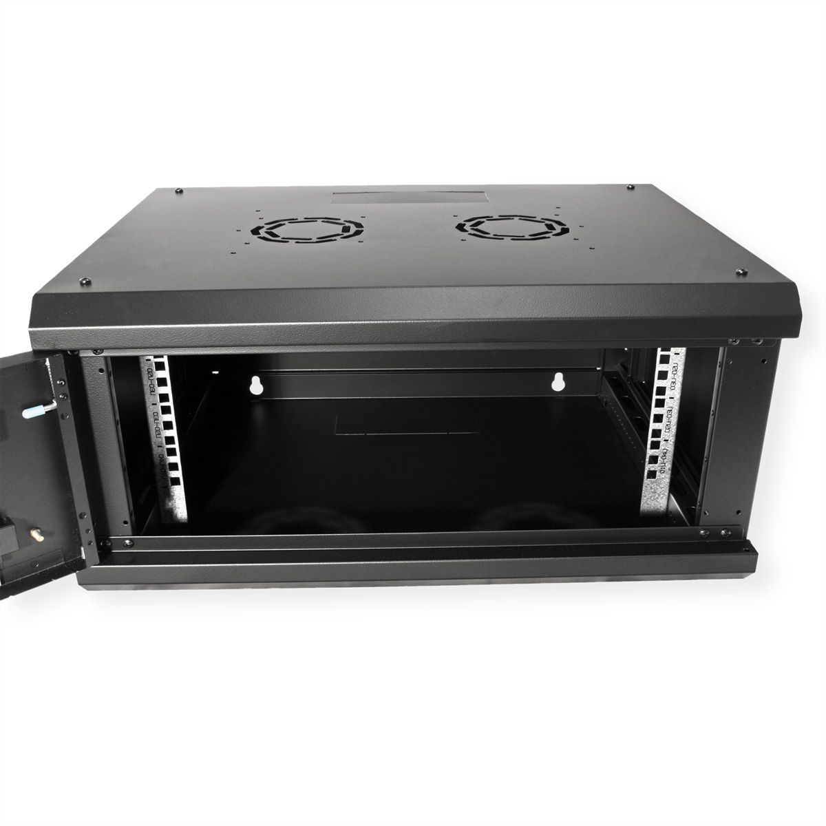ROLINE 19" Wall Cabinet Basic Plus 4U, 600x450 BxT black