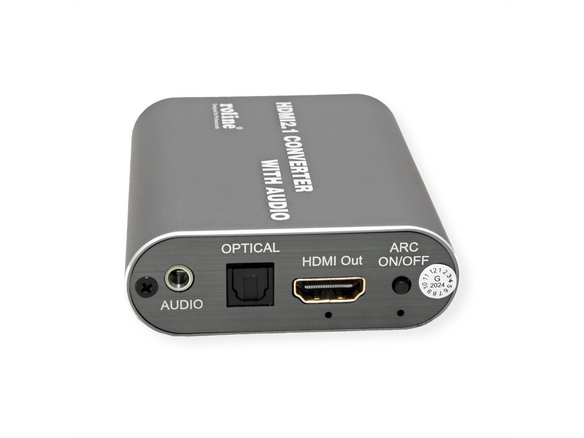 ROLINE HDMI 8K Audio Extractor, LPCM 7.1