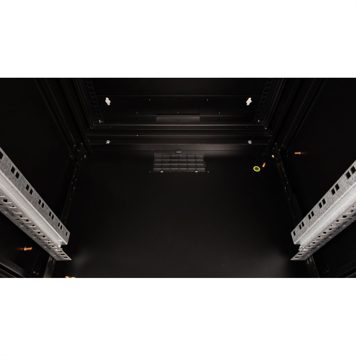 ROLINE 19-inch wall-mounted housing Pro 16 U, 600x600 WxD two-piece swivelling black