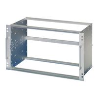 SCHROFF EuropacPRO 19" Subrack Kit for Railway, Retrofit Shielding, EN 50155, 3 U, 84 HP, 235 mm