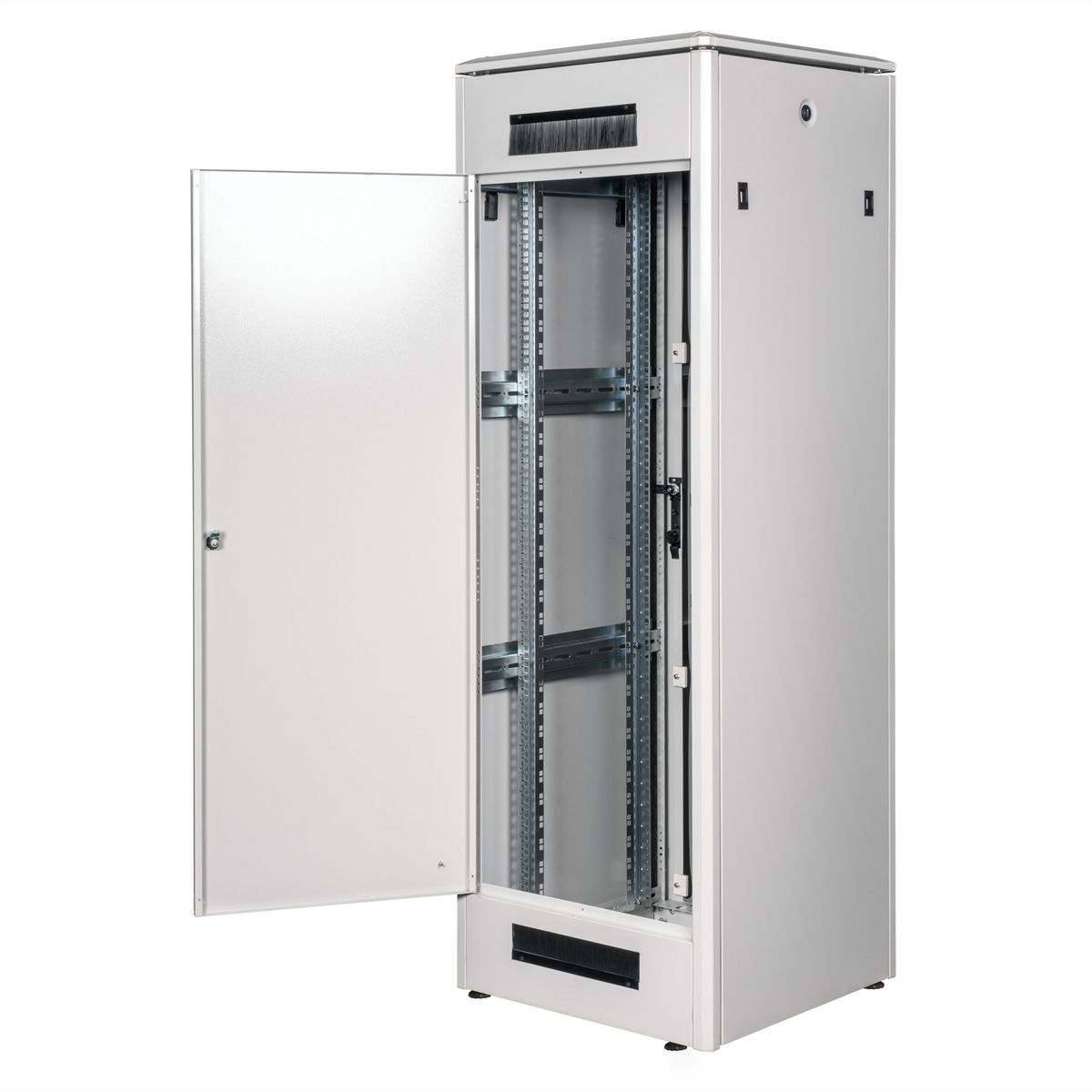 ROLINE 19-inch netwerkkast Pro 36 U, 600x600 BxD Glazen deur grijs