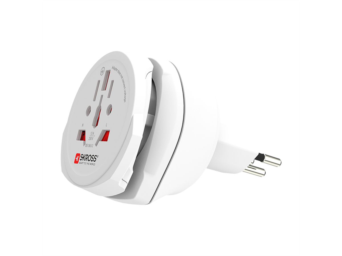 Skross Combo World to Switzerland Compact Adapter Set