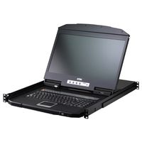 ATEN CL3708iNW 8-poorts USB/HDMI-switch voor console D met breedbeeld FHD via IP, Duitse Layout