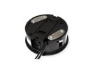 BACHMANN TWIST 1xUTE 1xUSB Charger, AEH RAL9005 30GE, schwarz, 2 m