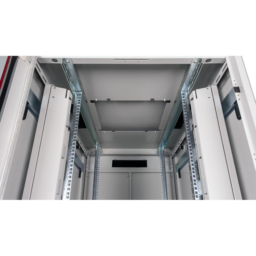 ROLINE 19-inch Network Cabinet Pro 42 U, 800x1200 WxD glass door grey