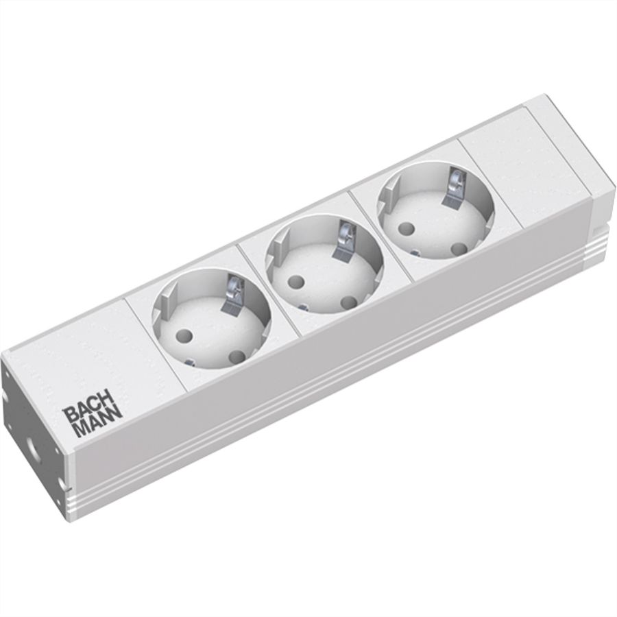 BACHMANN 10" PDU 1U 3xCEE7/3 power 2.0m