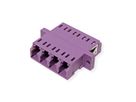 VALUE  Fibre Optic Adapter LC quadruple, OM4, PB