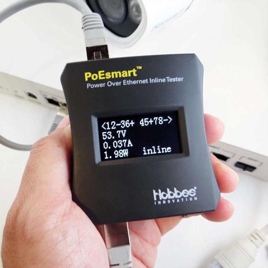 HOBBES PoEsmart  - Power Over Ethernet Inline Tester
