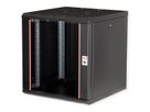 ROLINE 19-inch wandbehuizing Pro 12 U, 600x600 BxD zwart