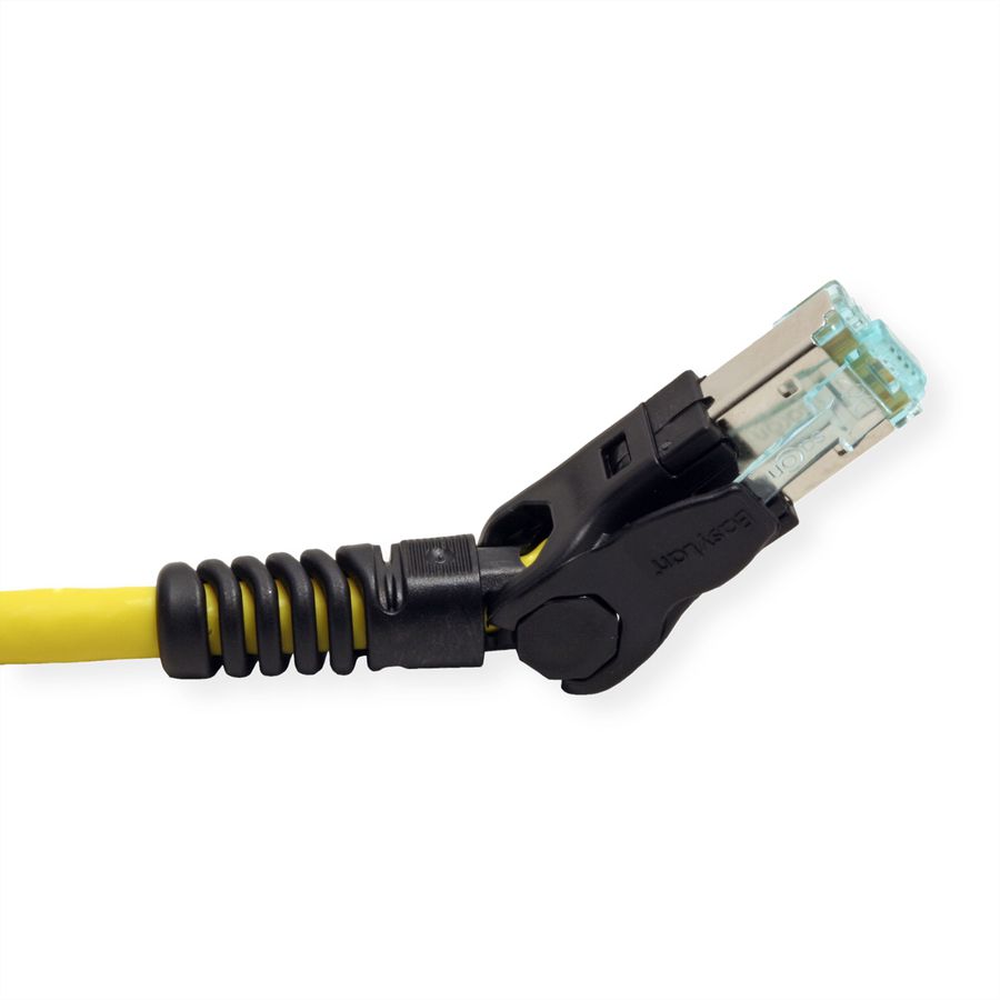 EasyLan VarioBoot Patch cable Cat.6A, S/FTP, yellow, 3 m
