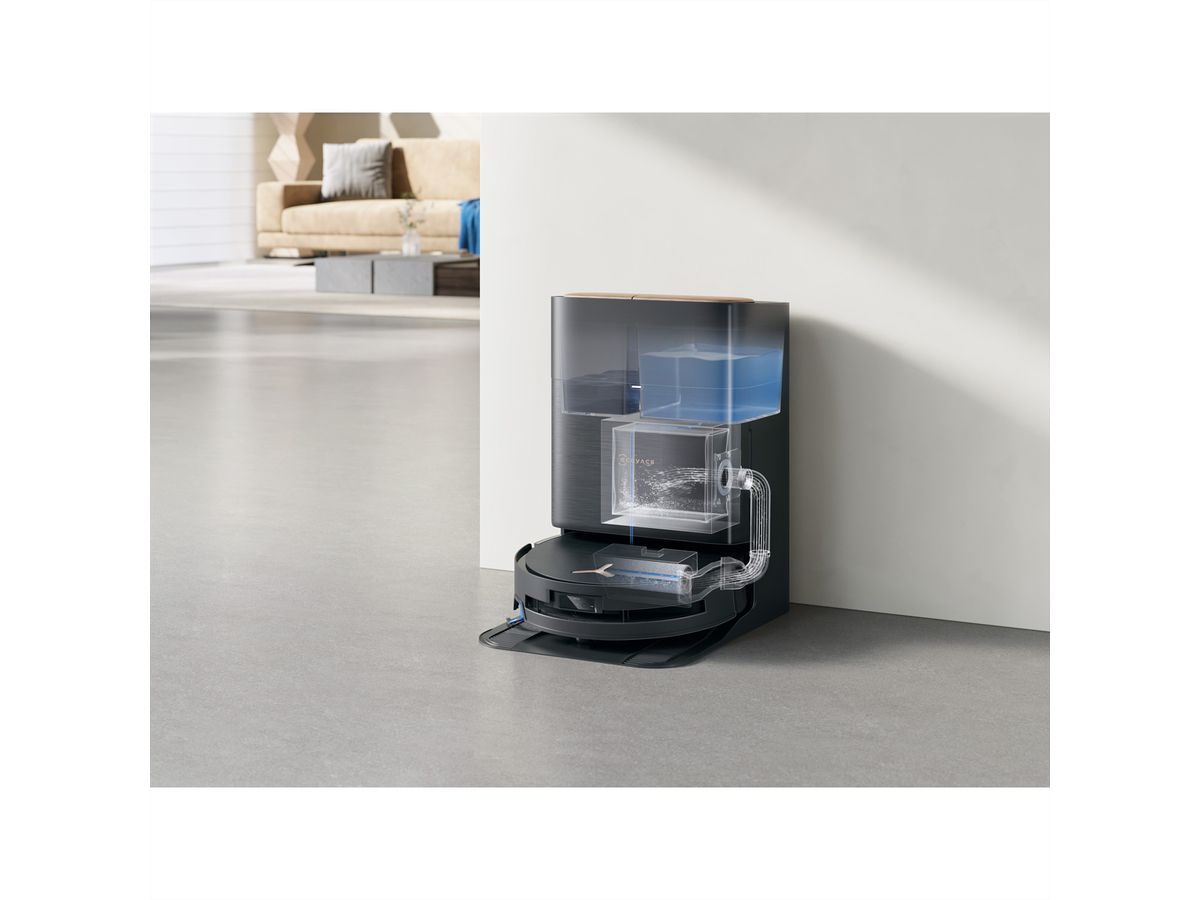 Ecovacs Saugroboter X9 PRO OMNI, Deebot, black