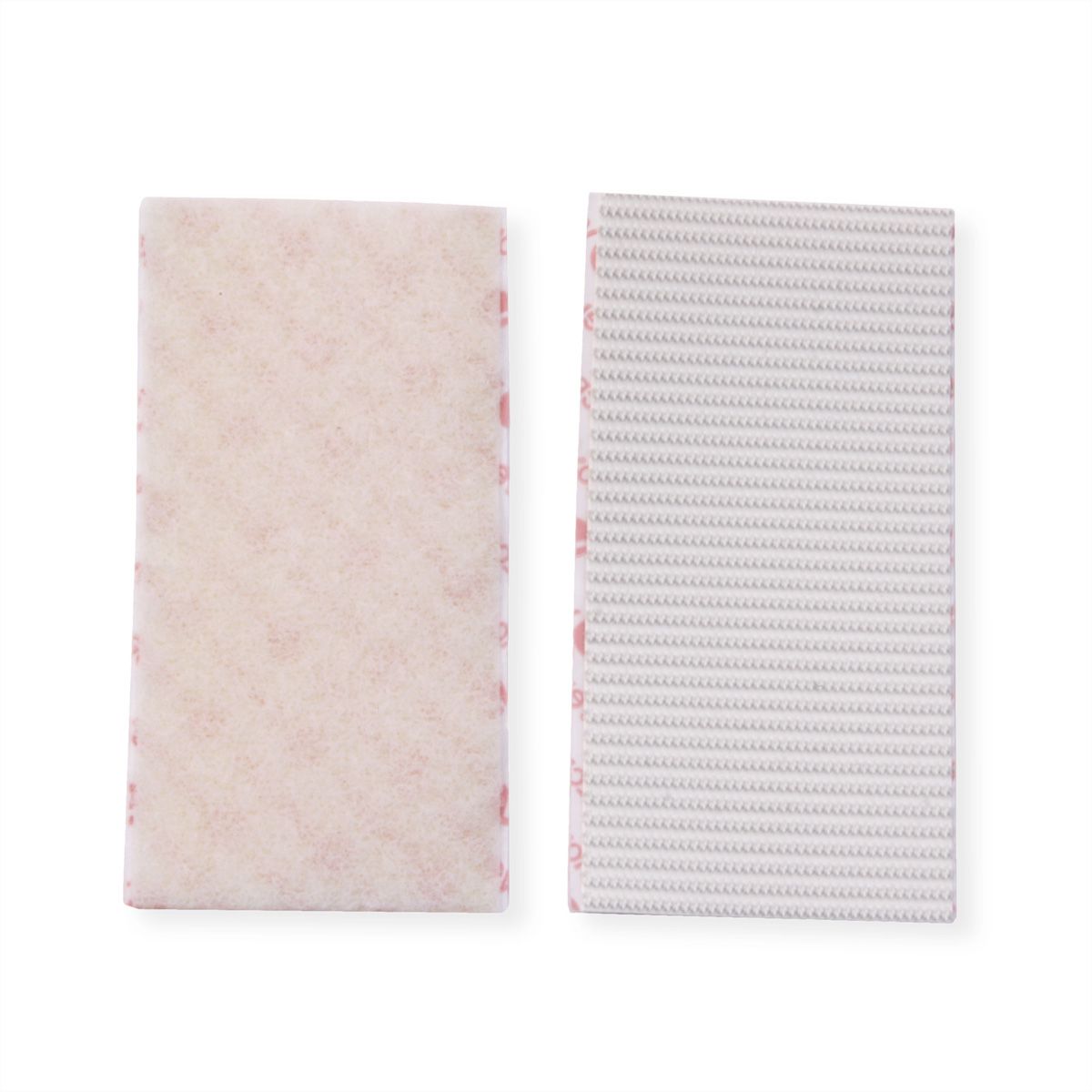 VELCRO® Klittenbandstrips Extra Sterk Zelfklevend Haak & Lus 50mm x 100mm x 2 sets Wit