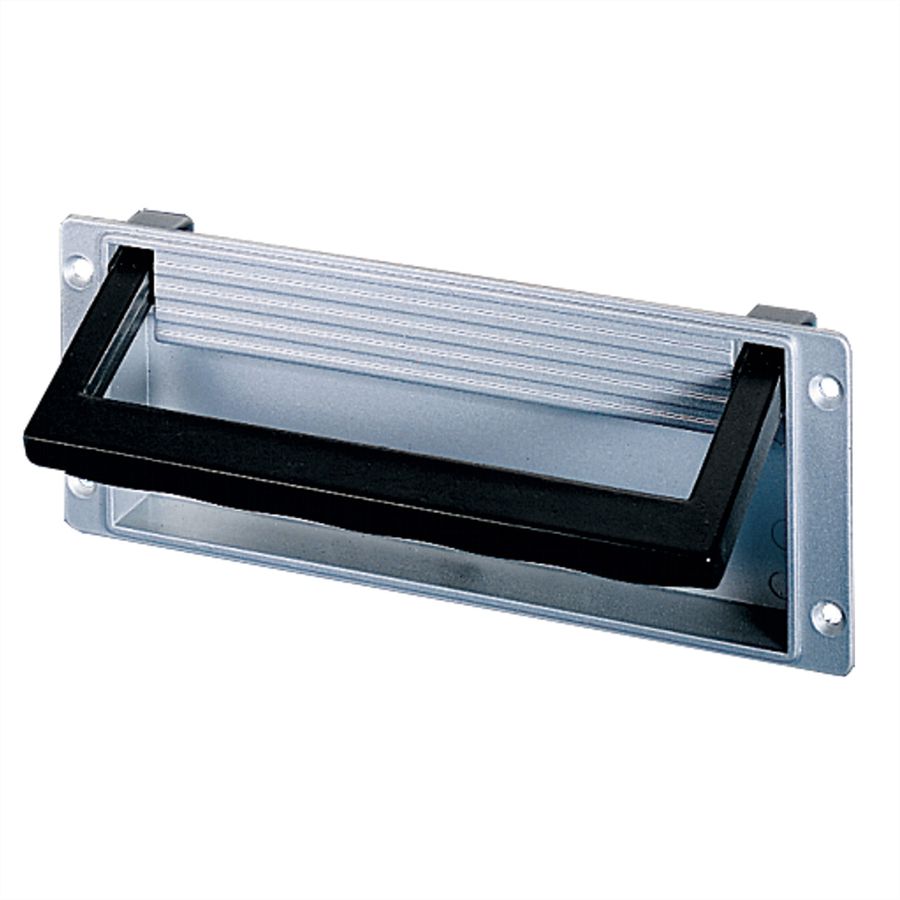 SCHROFF Klapgreep Gegoten RAL 9005, zwart