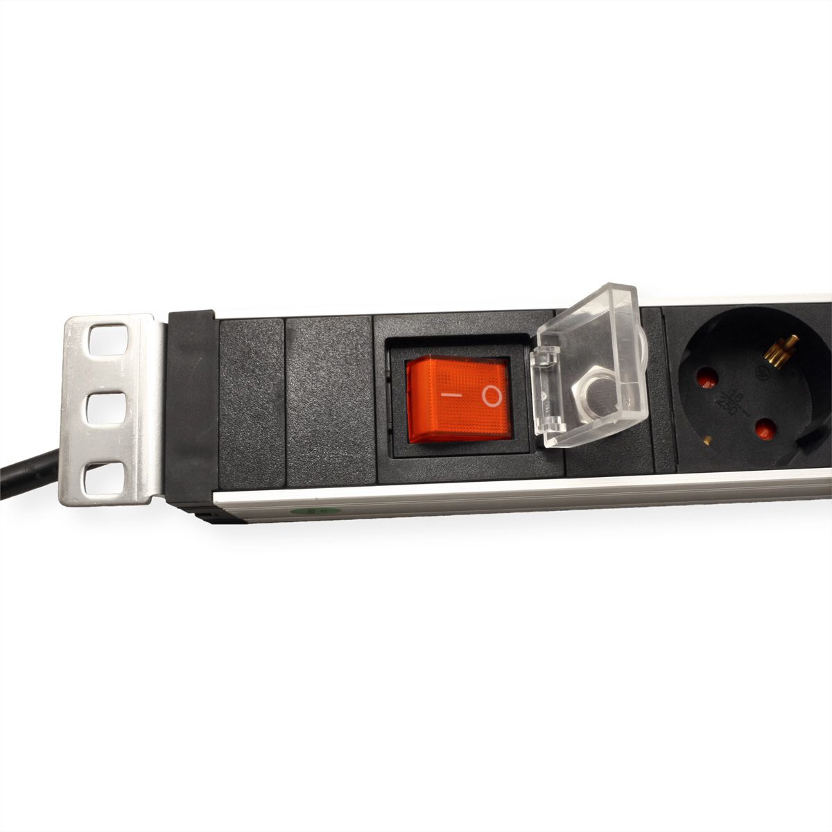 VALUE 19" PDU for Cabinets, 7x, 4000W, CEE 7/7 German Type Plug, 1.8 m