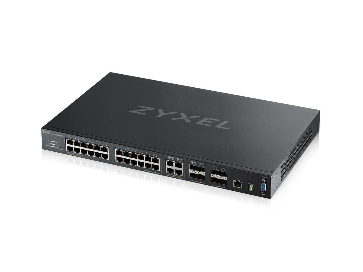 Zyxel XGS4600-32 Managed L3 Gigabit Ethernet (10/100/1000) Black