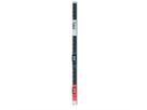 BACHMANN IT PDU ALU 1HE 12xC19 6-aderige kabel-veiligheidsschakelaar CEE 3L+N+PE 32A rood