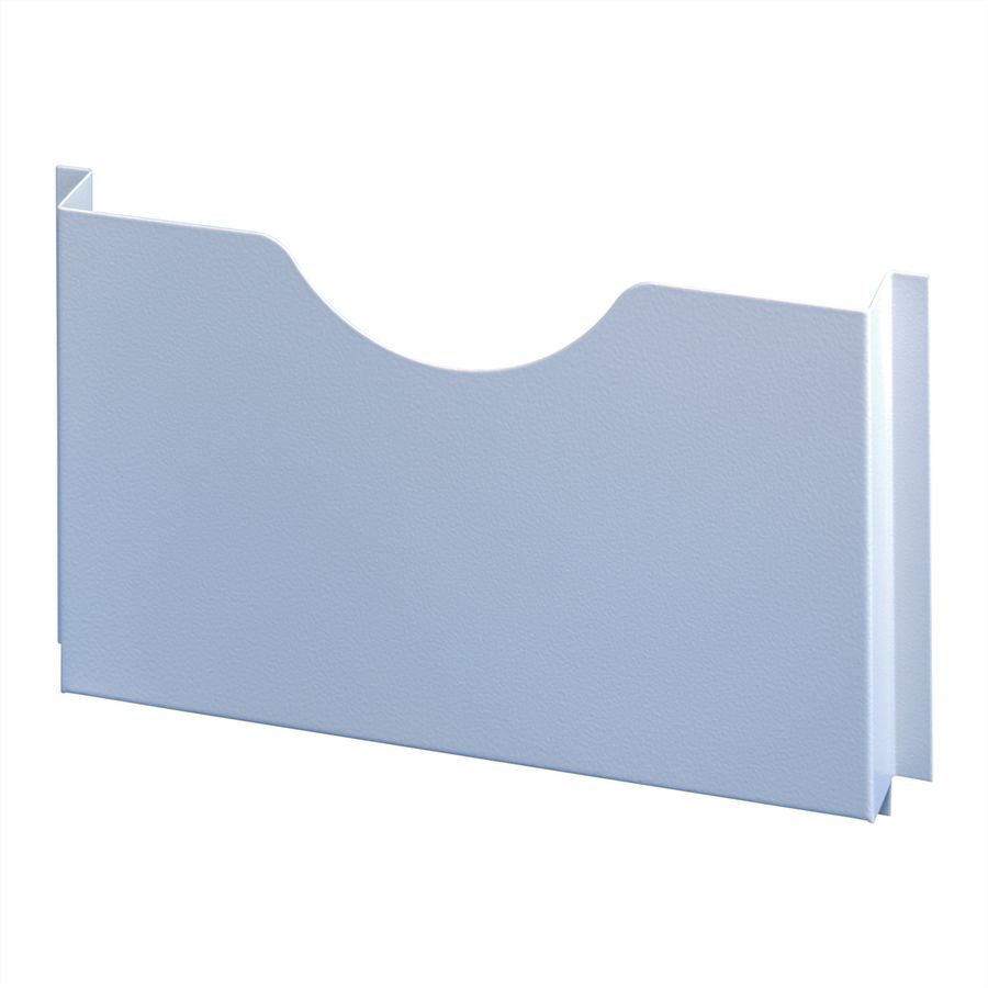 SCHROFF Document Pocket, A4, Steel, RAL 7035