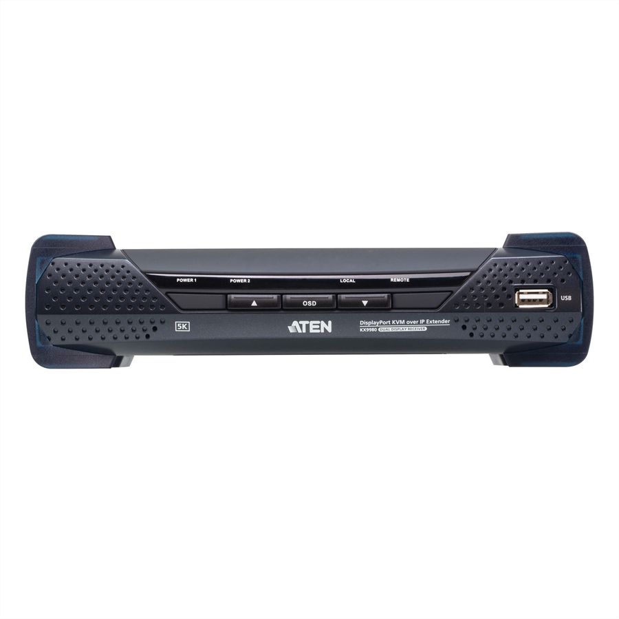 ATEN KX9980R 5K DisplayPort Dual Display KVM over IP-ontvanger