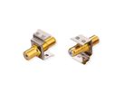 ROLINE RCA Keystone Coupler, Metal, Shielded, white