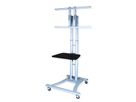 VALUE  LCD/Plasma TV Cart, silver