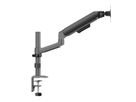 STANDARD Pole-Mounted Monitor Arm, Mechanical Spring, 17–32 inch, max. 10 kg, black