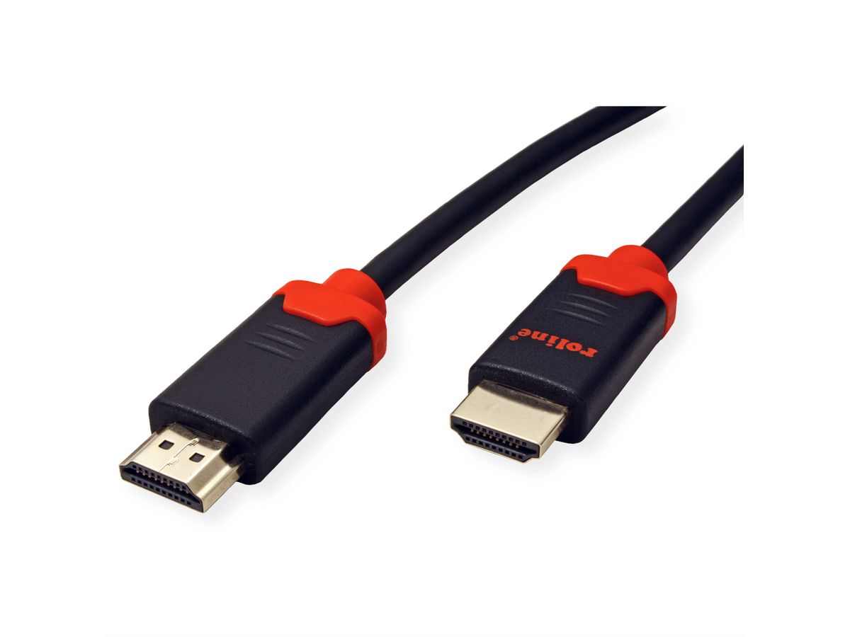 ROLINE 10K HDMI Ultra High Speed ​​Kabel, M/M, zwart, 3 m