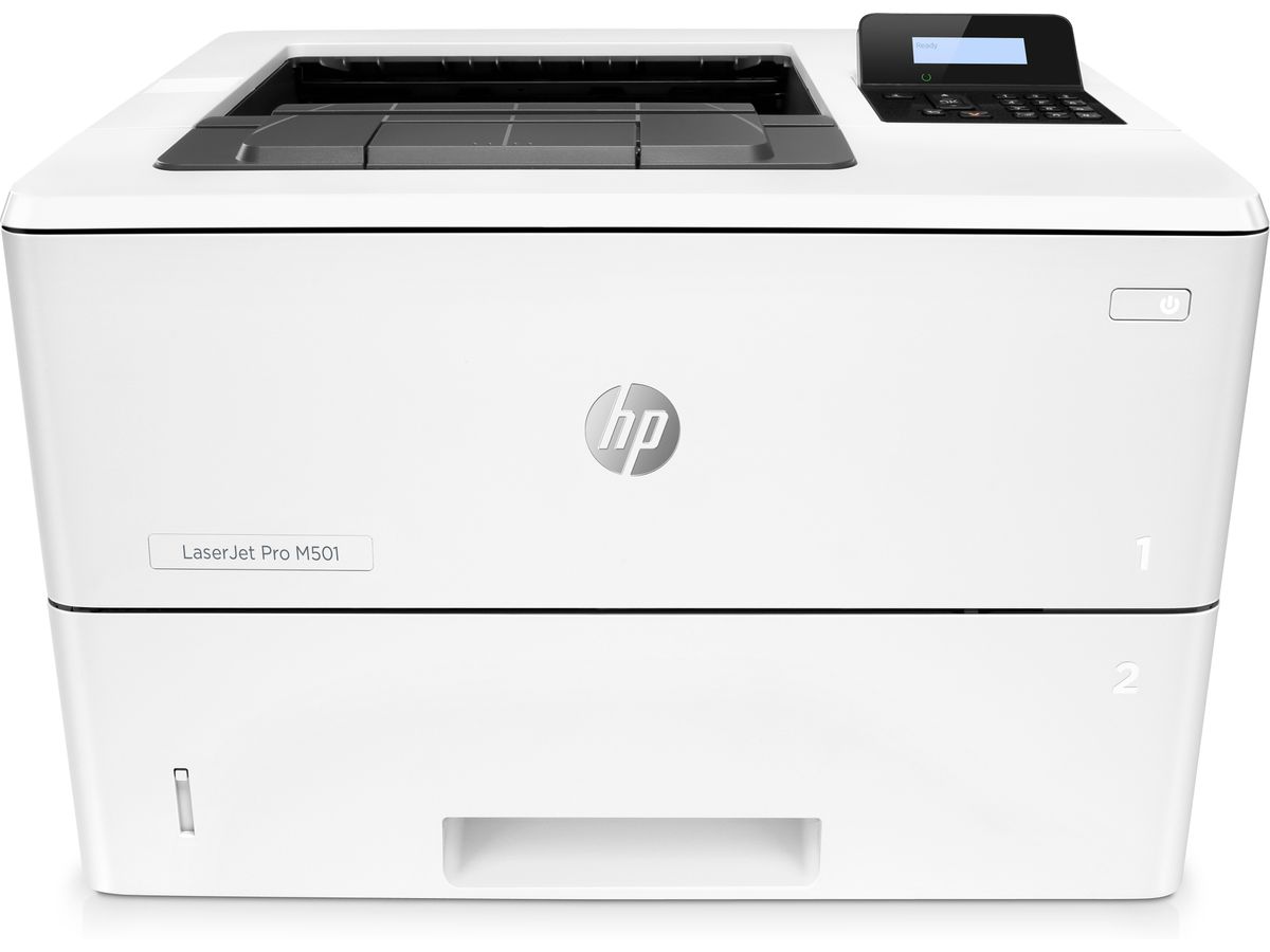 HP LaserJet Pro M501dn, Zwart-wit, Printer voor Bedrijf, Print, Dubbelzijdig afdrukken