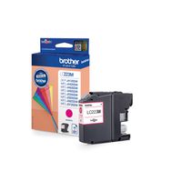LC-223M, BROTHER Tintenpatrone, magenta für ca. 550 Seiten, Für z. B. BROTHER MFC-J4620DW, MFC-J4625DW, MFC-J5320DW, MFC-J5620DW