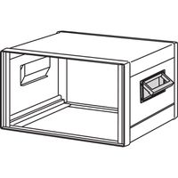 SCHROFF Comptec inklapbare handgreep, RAL 7016, gegoten