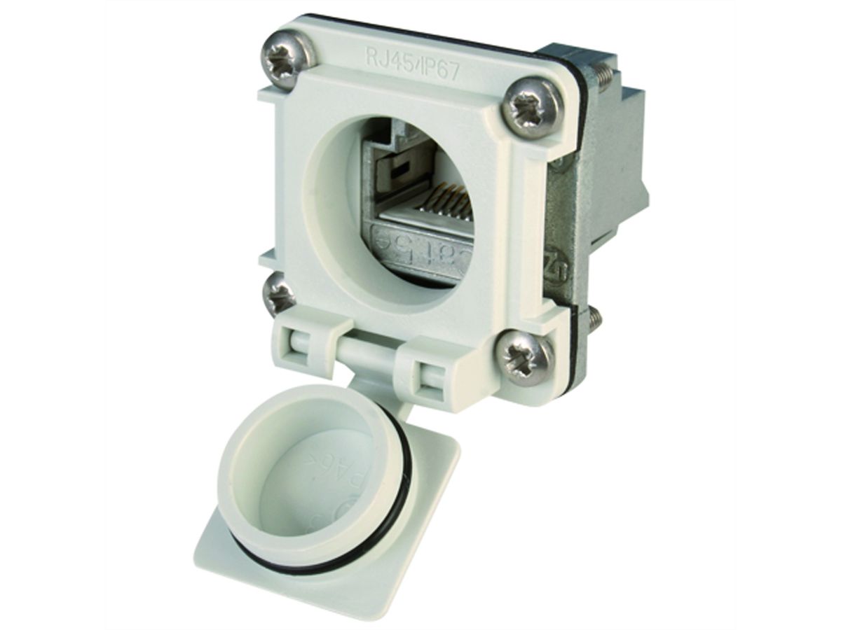TELEGÄRTNER STX V6 Bulkhead, AMJ coupler K Cat.5e