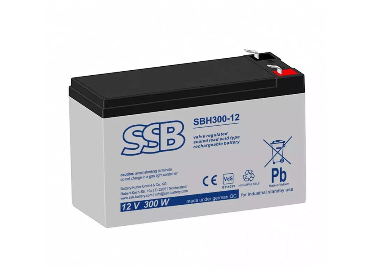 Spezialbatterie für USV 12V 09Ah