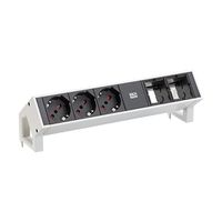BACHMANN DESK2 3xP40 2xCM, 0,2m GST18 RAL9010, Italië