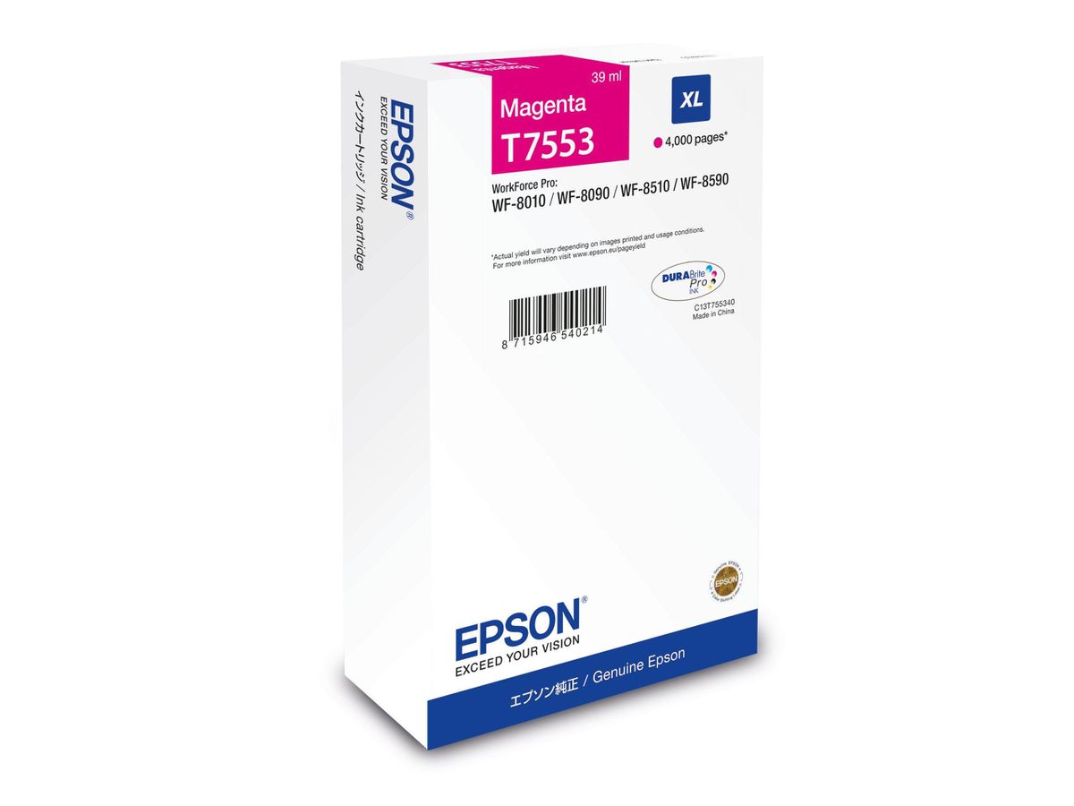 Epson WF-8xxx Series Ink Cartridge XL Magenta