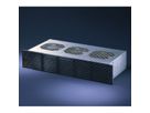 SCHROFF 19" Duwventilator, 2 U, Axiaal, 230 VAC, Werkbladdiepte 160 mm, 445 - 530 m³h