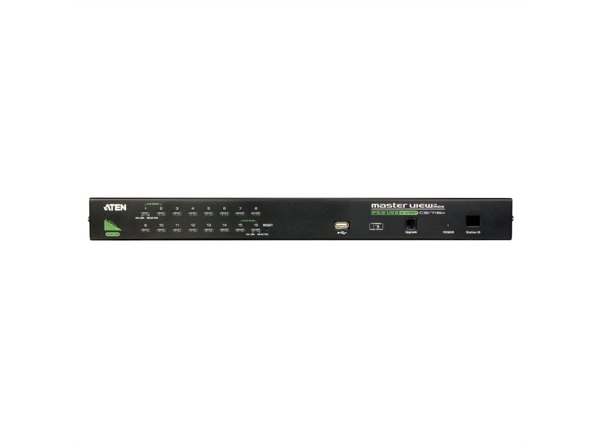 ATEN CS1716A KVM-switch VGA, PS/2-USB, USB-randapparatuurpoort, 16 poorts