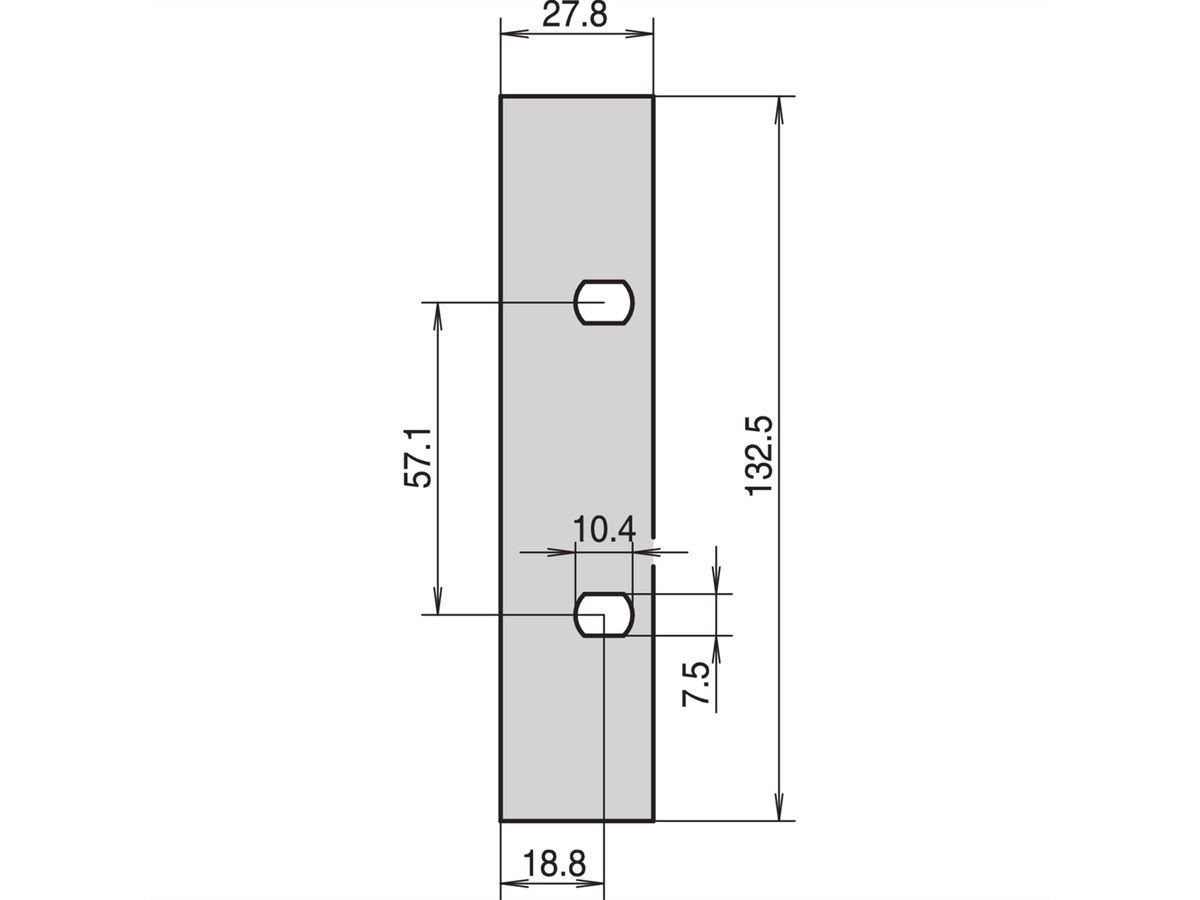 SCHROFF EuropacPRO afdekkap voor zijwand type L, 3 HE
