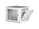 ROLINE 19-inch wandbehuizing Basic Plus 9U, 600x600 BxT grijs