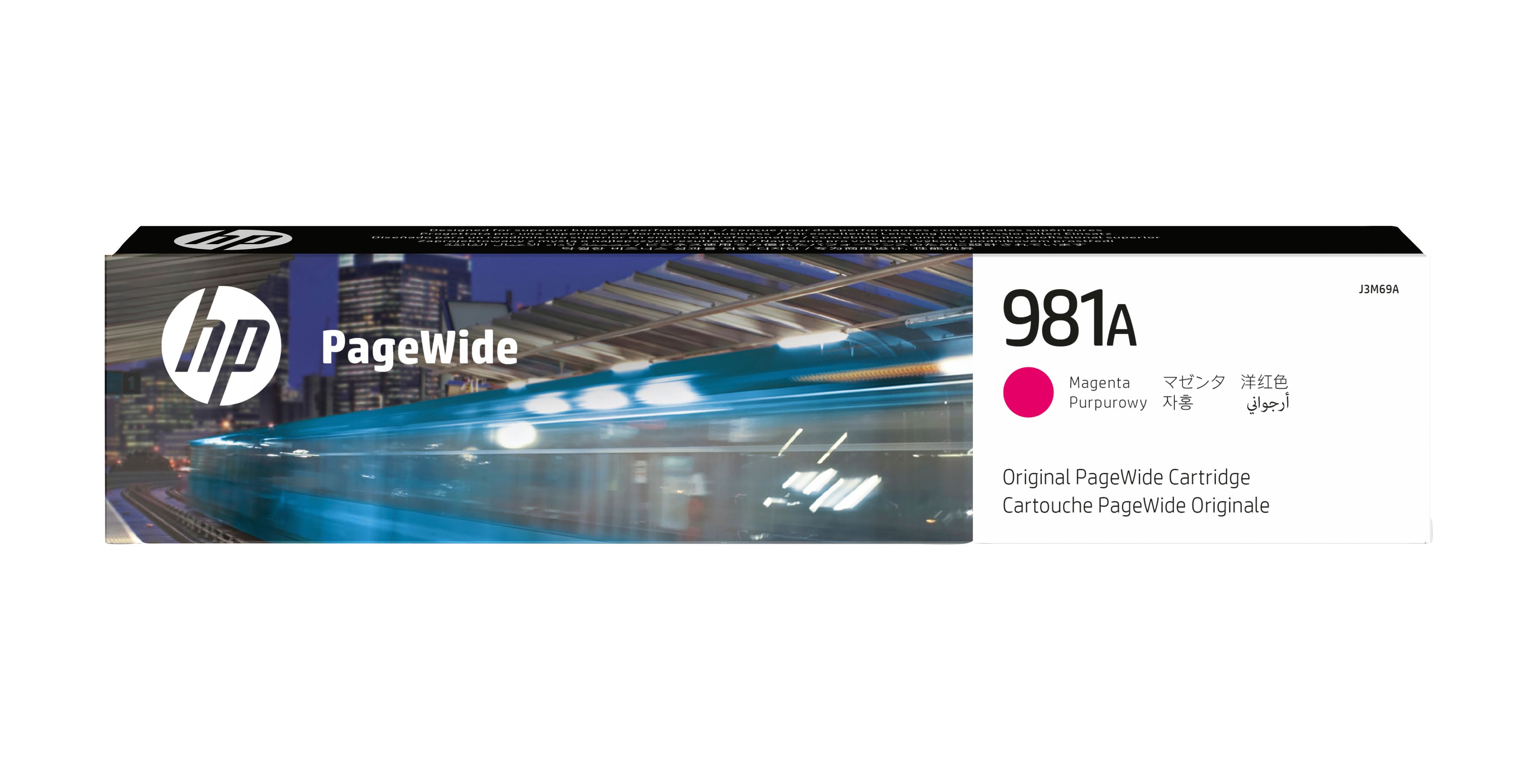 HP 981A originele magenta PageWide cartridge