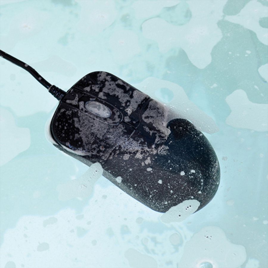 SEAL SHIELD Zilver Storm Muis USB zwart STM042