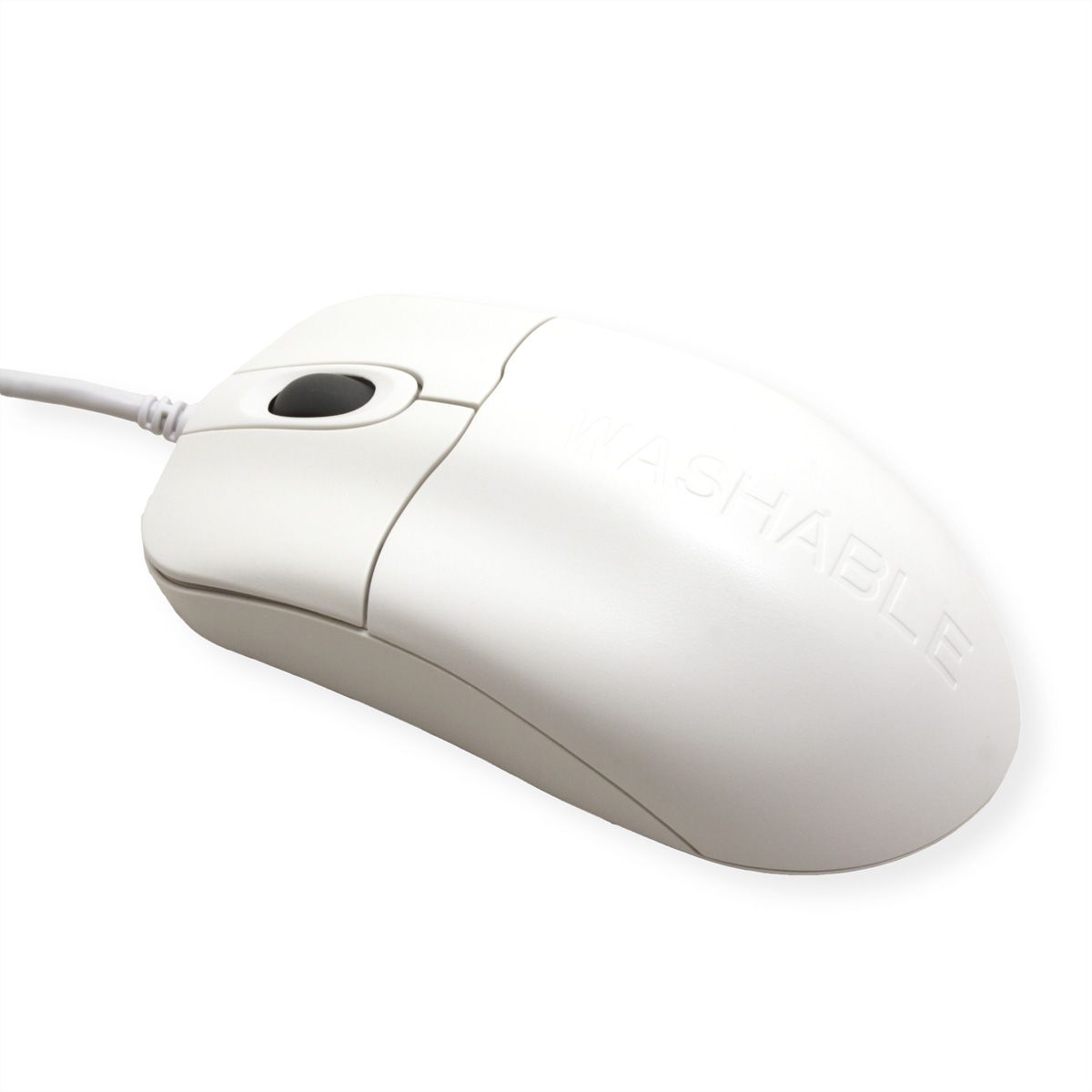 SEAL SHIELD Zilver Storm Muis USB wit STWM042