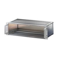 SCHROFF EuropacPRO 19" Subrack Kit for Backplane, Heavy, Shielded, Front Handle, 6 U, 295 mm