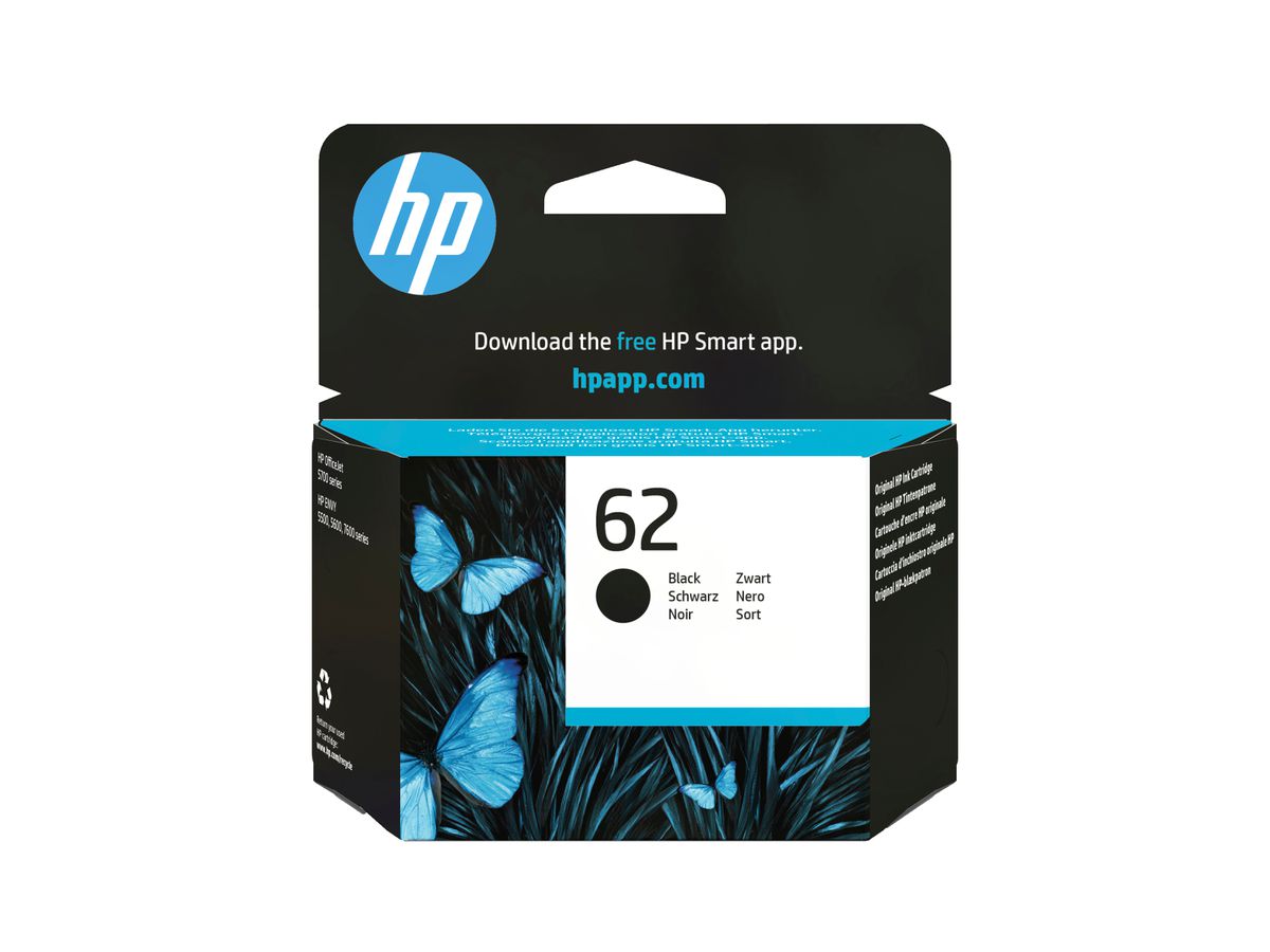 HP 62 Black Original Ink Cartridge