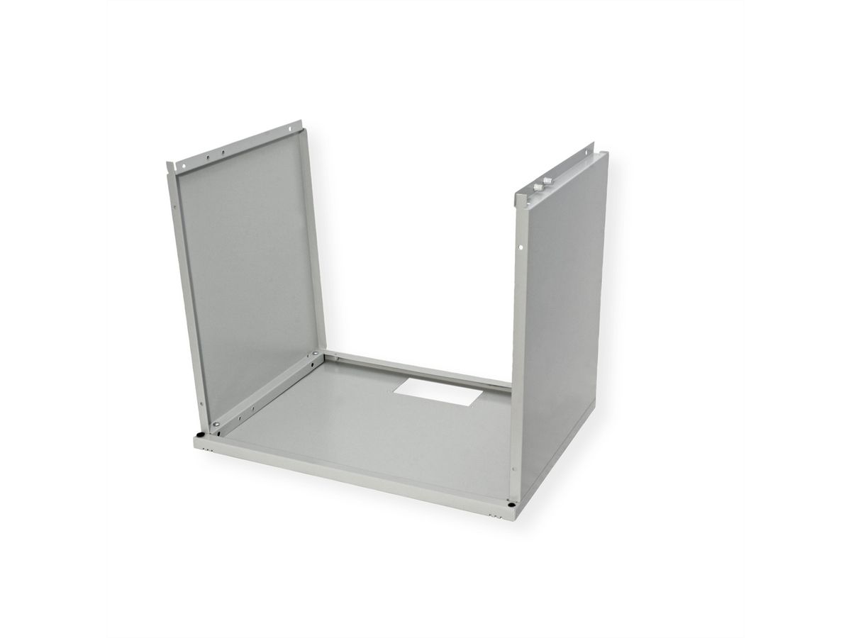 ROLINE 19-inch wall-mounted housing Basic 9 U, 540x400 WxD kit grey