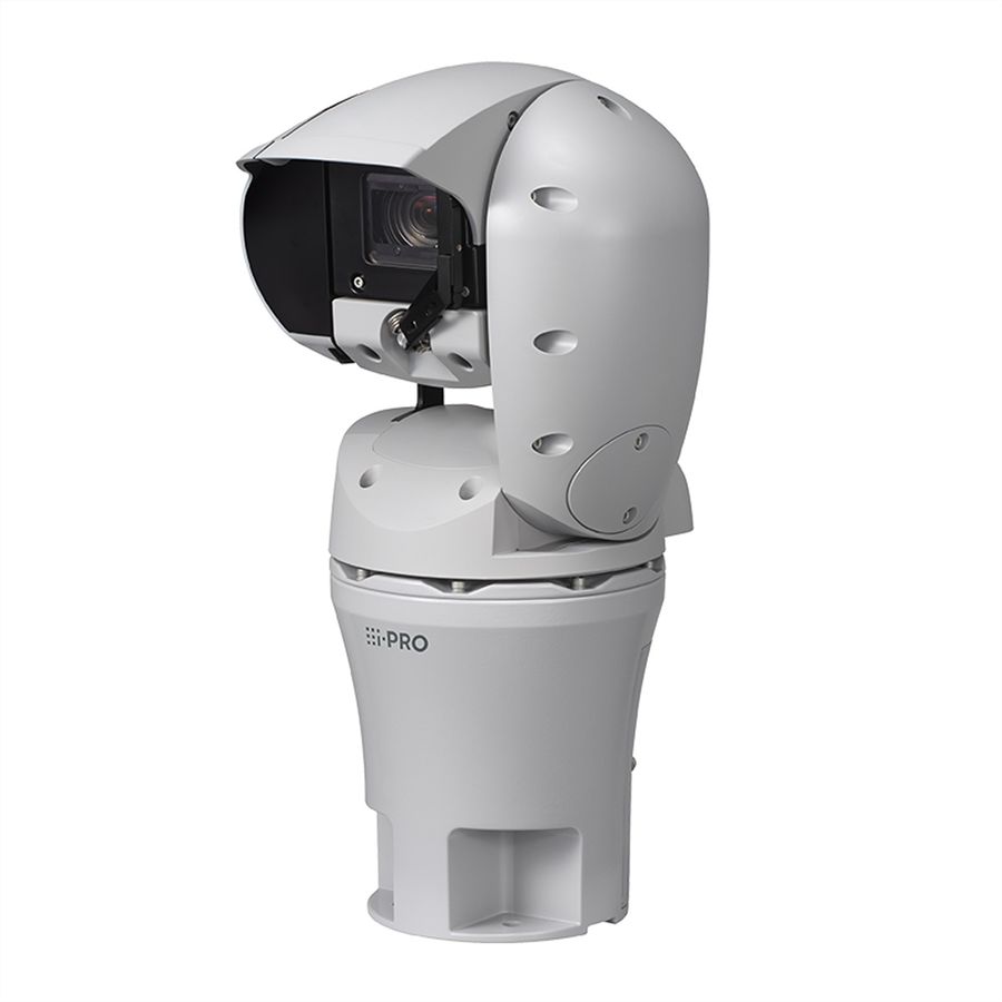 i-PRO 4K AI OUTDOOR VANDAL PTZ Camera, grey