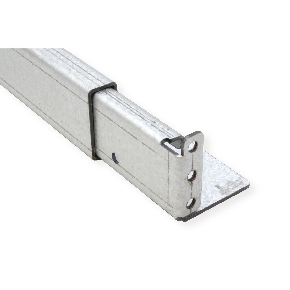 ROLINE slide rail set variable depth, 350 to 600mm incl mounting material