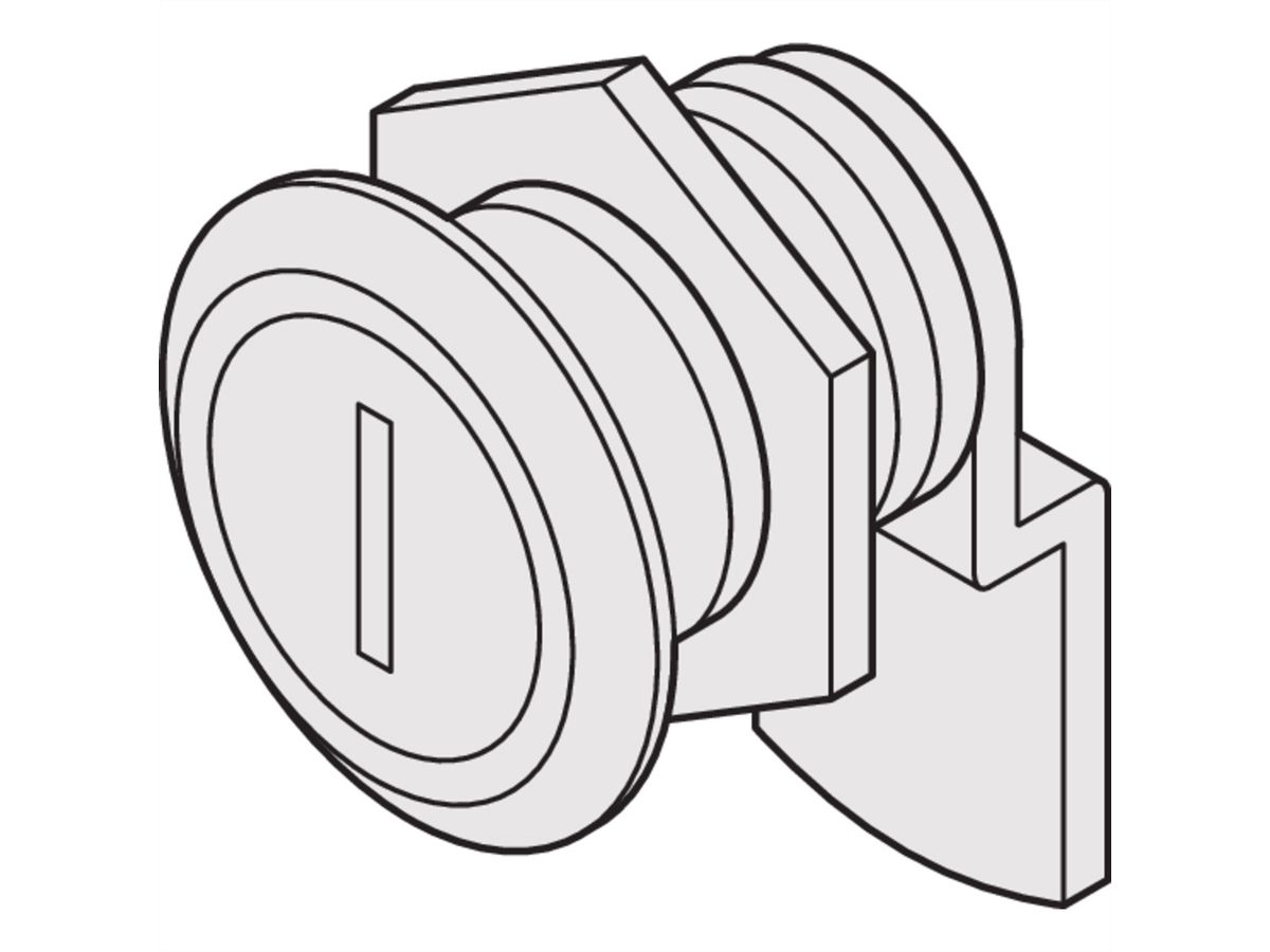 SCHROFF LAN behuizing vergrendeling voor modulaire behuizing systeem