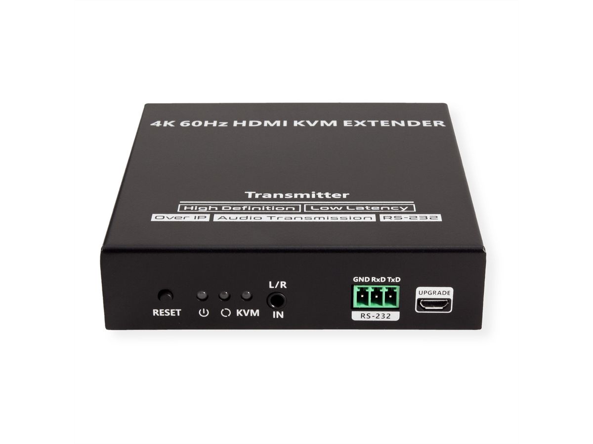 VALUE KVM Extender over Cat. 6/6A, HDMI, 4K@60Hz, max. 120m