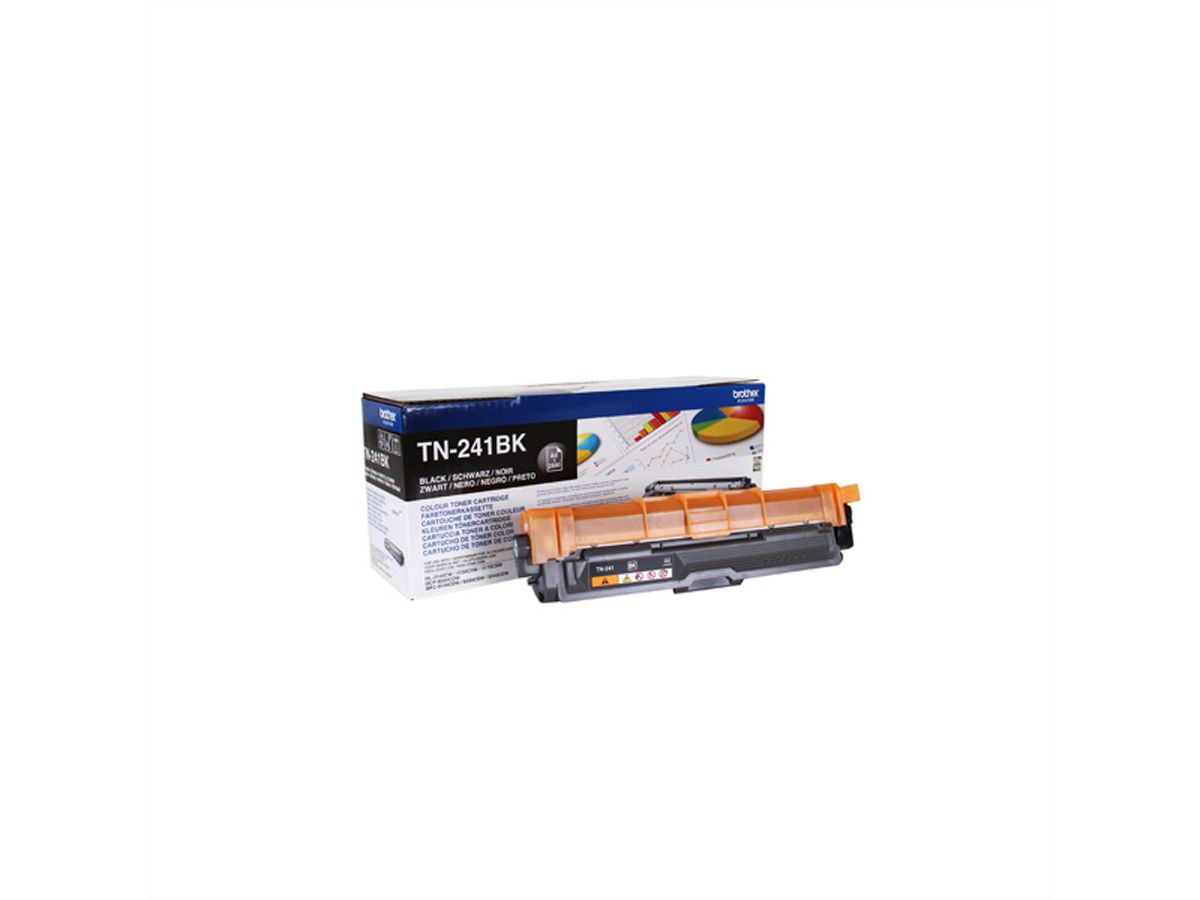 TN241BK, BROTHER Tonercartridge, schwarz ca. 2.500 Seiten, für HL 3140 / 3150 / 3170 / DCP9020 / MFC9140CDN / MFC9330CDW / MFC9340CDW