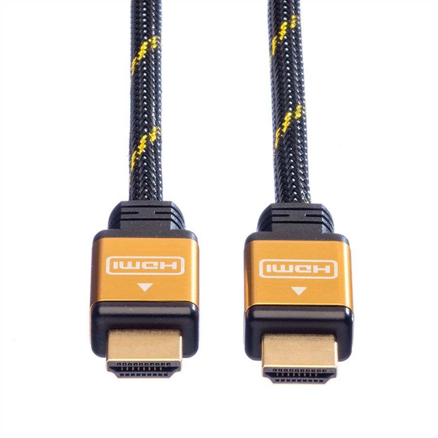 ROLINE GOLD HDMI High Speed Kabel, M/M, 1 m